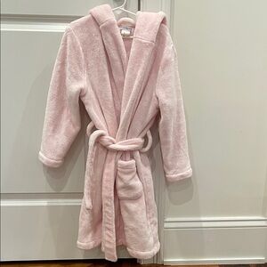 Pottery Barn Kids Pink Plush Robe